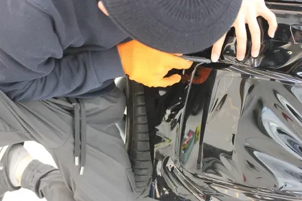 수원 아우디 a5 블랙차량에 크롬딜리트를 했더니?? 역시 자동차는 올블랙이지 / 화성 동학산1길