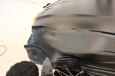 m3 랩핑 / BMW의 선을 살려주는 컬러는 아무래도 사틴블랙 랩핑이 최고! / 화성 동탄 동학산1길