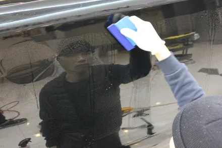 평택 빛 바랜 카니발 고광택필름 피아노블랙 전체 랩핑 으로 심폐소생하기 / 화성 동학산1길