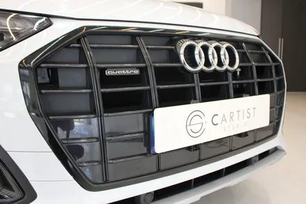 의왕랩핑 Q5 크롬죽이기로 보호부터 세련미까지 얻었어요! / 화성 동학산1길