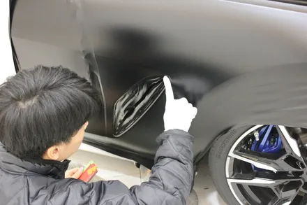 수원랩핑 8시리즈 850i 비닐프로그 사틴블랙으로 강렬한 전체랩핑 해줬어요! / 화성 동학산1길