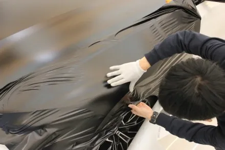 m3 랩핑 / BMW의 선을 살려주는 컬러는 아무래도 사틴블랙 랩핑이 최고! / 화성 동탄 동학산1길