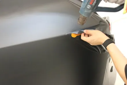 용인랩핑 모델Y 반광인 사틴보다 더 다크한 매트블랙으로 랩핑한다면? / 화성 동학산1길