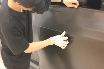 모델X 랩핑 / 랩핑은 하고싶은데 어떤 컬러가 좋을지 모르겠다구요? 그럴 땐 사틴다크바솔트 랩핑이죠! / 화성 동탄 동학산1길