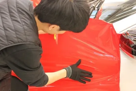 동탄 랩핑 / 8시리즈 페라리레드 전체랩핑과 전체 크롬죽이기로 M8 만들기 / 화성 동탄 동학산1길