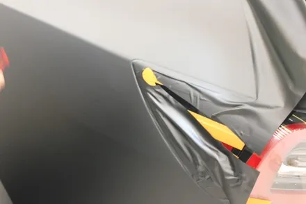 용인랩핑 모델Y 반광인 사틴보다 더 다크한 매트블랙으로 랩핑한다면? / 화성 동학산1길