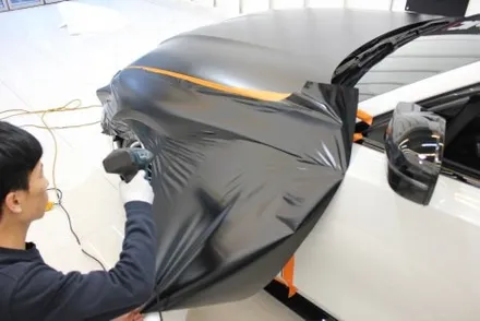 m3 랩핑 / BMW의 선을 살려주는 컬러는 아무래도 사틴블랙 랩핑이 최고! / 화성 동탄 동학산1길