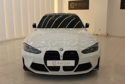 m3 랩핑 / BMW의 선을 살려주는 컬러는 아무래도 사틴블랙 랩핑이 최고! / 화성 동탄 동학산1길