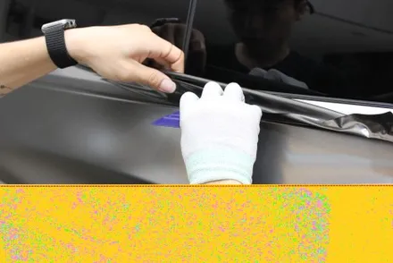 수원랩핑 랩핑빨 좋은 테슬라 모델X 사틴다크바솔트로 전체래핑 / 화성 동학산1길