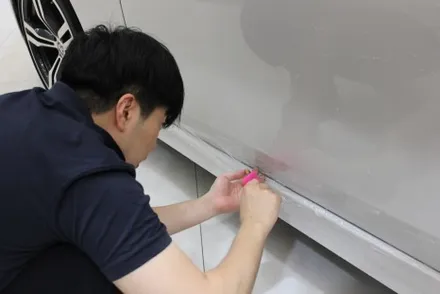 광교ppf 6시리즈 문콕이 걱정된다면 도어 주차장패키지로 보호해보세요 / 화성 동학산1길