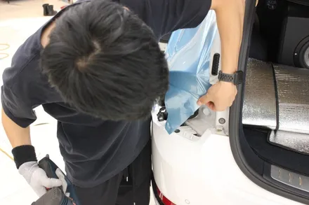 GV80 전체 랩핑 / 메탈릭 프로즌 블루로 세상에 단한대뿐인 오너님만의 차량 만들어 드렸습니다. / 화성 동탄 동학산1길