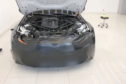 m3 랩핑 / BMW의 선을 살려주는 컬러는 아무래도 사틴블랙 랩핑이 최고! / 화성 동탄 동학산1길