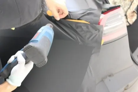 모델Y 랩핑 / 사틴블랙보다 더 매트한 매트크롬 메탈릭 블랙으로 전체랩핑 / 화성 동탄 동학산1길