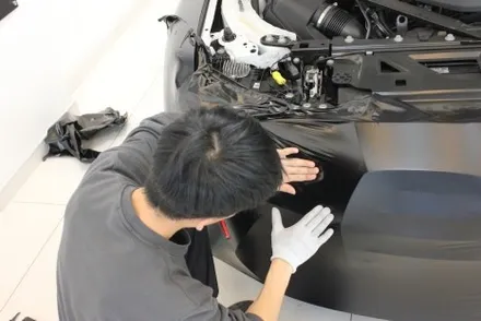 m3 랩핑 / BMW의 선을 살려주는 컬러는 아무래도 사틴블랙 랩핑이 최고! / 화성 동탄 동학산1길