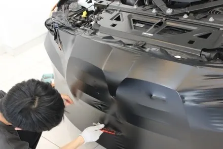 m3 랩핑 / BMW의 선을 살려주는 컬러는 아무래도 사틴블랙 랩핑이 최고! / 화성 동탄 동학산1길