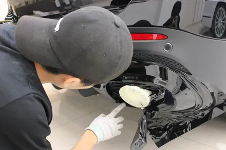 용인랩핑 벤츠GLB 고급스러움을 주고싶다면 고광택필름으로 크롬딜리트 / 화성 동학산1길