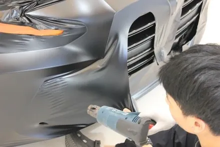 m3 랩핑 / BMW의 선을 살려주는 컬러는 아무래도 사틴블랙 랩핑이 최고! / 화성 동탄 동학산1길