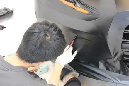 m3 랩핑 / BMW의 선을 살려주는 컬러는 아무래도 사틴블랙 랩핑이 최고! / 화성 동탄 동학산1길