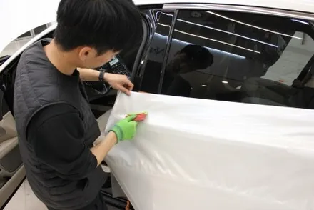 MKZ 랩핑 / 진주빛 화이트를 원한다면 비닐프로그 펄화이트 전체랩핑! / 화성 동탄 동학산1길