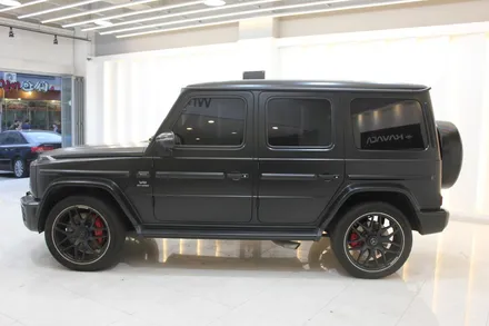 화성랩핑 의 난이도 끝판왕 G63 AMG 사틴블랙으로 전체래핑 / 화성 동학산1길