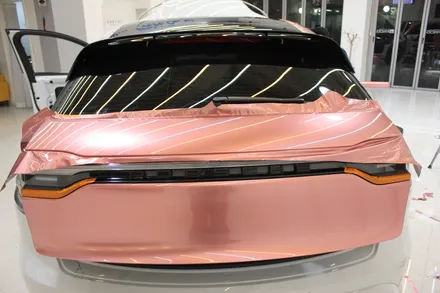 마칸에 봄냄새를 랩핑했어요! 핑크 덕후 모여라~ 택랩 핑크골드 전체랩핑 / 화성 동학산1길