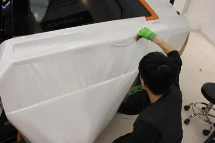 MKZ 랩핑 / 진주빛 화이트를 원한다면 비닐프로그 펄화이트 전체랩핑! / 화성 동탄 동학산1길