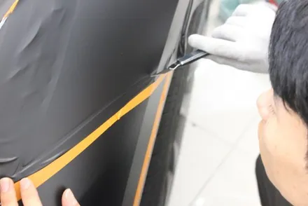 용인랩핑 모델Y 반광인 사틴보다 더 다크한 매트블랙으로 랩핑한다면? / 화성 동학산1길