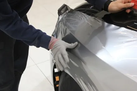 M4 컨버터블(G83) GT실버와 일치율 100%의 리퀴드크롬으로 전체 랩핑 했어요. / 화성 동학산1길