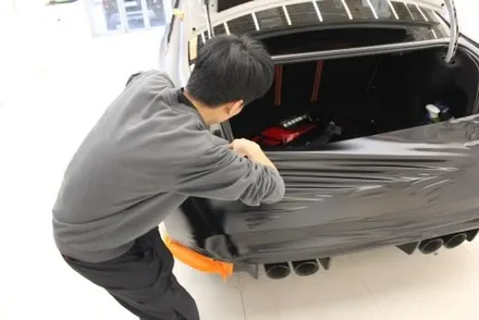 m3 랩핑 / BMW의 선을 살려주는 컬러는 아무래도 사틴블랙 랩핑이 최고! / 화성 동탄 동학산1길