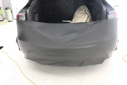 용인랩핑 모델Y 반광인 사틴보다 더 다크한 매트블랙으로 랩핑한다면? / 화성 동학산1길