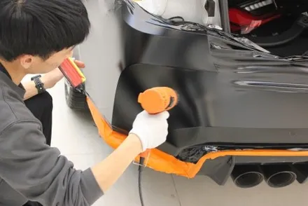 m3 랩핑 / BMW의 선을 살려주는 컬러는 아무래도 사틴블랙 랩핑이 최고! / 화성 동탄 동학산1길