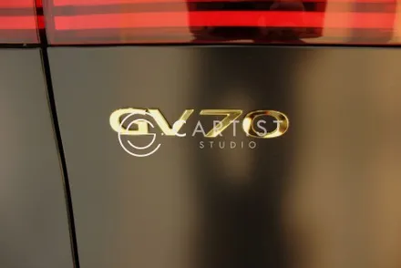 광명랩핑 GV70 이게 정말 같은 차라구요? 화이트에서 사틴블랙 전체래핑 / 화성 동학산1길