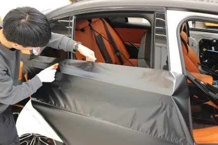 m3 랩핑 / BMW의 선을 살려주는 컬러는 아무래도 사틴블랙 랩핑이 최고! / 화성 동탄 동학산1길