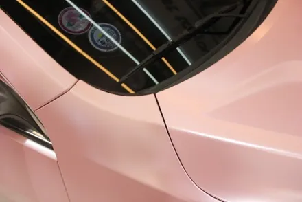 천안랩핑 펄 베이비핑크로 말리부 전체랩핑 했더니 여심취향저격에 딱! / 화성 동학산1길