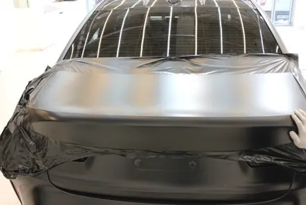m3 랩핑 / BMW의 선을 살려주는 컬러는 아무래도 사틴블랙 랩핑이 최고! / 화성 동탄 동학산1길