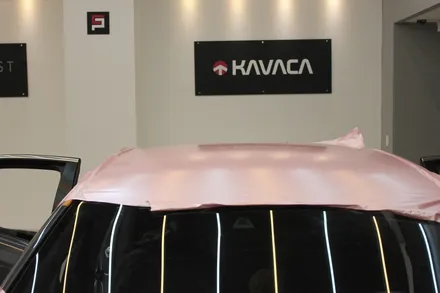 천안랩핑 펄 베이비핑크로 말리부 전체랩핑 했더니 여심취향저격에 딱! / 화성 동학산1길