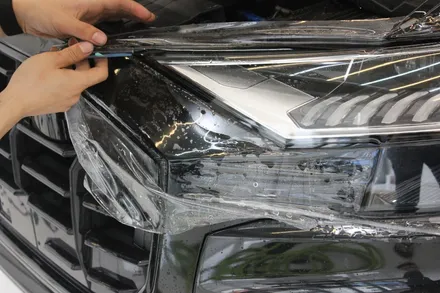 수원랩핑 Q8 중고차 전체 크롬죽이기와 유리막코팅을 더하니 신차 컨디션으로 바뀌었어요!  / 크롬딜리티 가격은? / 화성 동학산1길