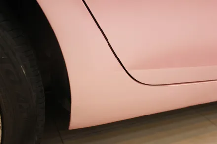 천안랩핑 펄 베이비핑크로 말리부 전체랩핑 했더니 여심취향저격에 딱! / 화성 동학산1길