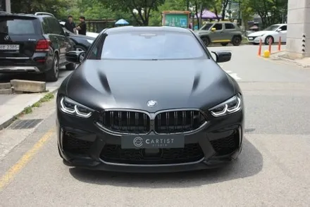 8시리즈의 끝! M8 전체 랩핑, 사틴블랙을 어떤 차량보다 완벽하게 소화! / 화성 동학산1길