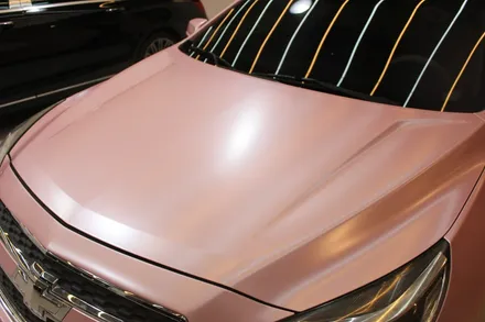 천안랩핑 펄 베이비핑크로 말리부 전체랩핑 했더니 여심취향저격에 딱! / 화성 동학산1길