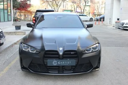 m3 랩핑 / BMW의 선을 살려주는 컬러는 아무래도 사틴블랙 랩핑이 최고! / 화성 동탄 동학산1길