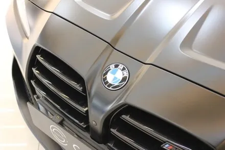 m3 랩핑 / BMW의 선을 살려주는 컬러는 아무래도 사틴블랙 랩핑이 최고! / 화성 동탄 동학산1길