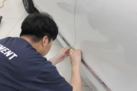 안산PPF 문콕 스트레스 해결방법? S90 주차장패키지 도어PPF 시공 / 화성 동학산1길
