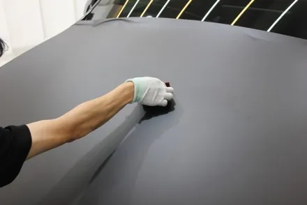 용인랩핑 모델Y 반광인 사틴보다 더 다크한 매트블랙으로 랩핑한다면? / 화성 동학산1길