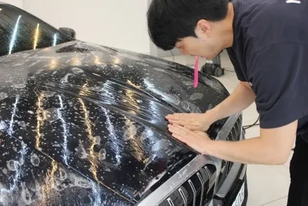 g60 5시리즈 본넷PPF와 전체 크롬죽이기로 자동차보호와 드레스업을 한번에! / 화성 동탄 동학산1길