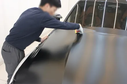 m3 랩핑 / BMW의 선을 살려주는 컬러는 아무래도 사틴블랙 랩핑이 최고! / 화성 동탄 동학산1길