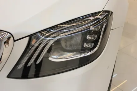 평택랩핑 S클래스 63 AMG 비닐프로그 사틴펄화이트로 전체래핑 했어요. / 화성 동학산1길