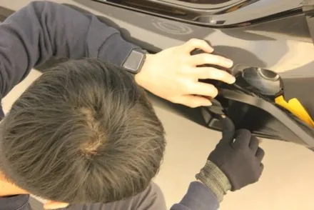 X6 부분랩핑 / 올블랙! 도색이 부담스럽다면 고광택 블랙 랩핑지로 도색처럼! / 화성 동탄 동학산1길