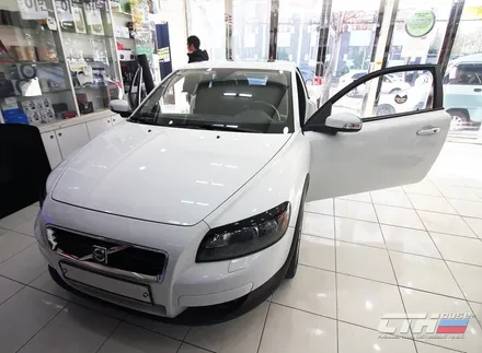 볼보C30(VOLVOC30) 실내랩핑(wrapping) 카본랩핑으로 차량의 실내분위기를 체인지~!