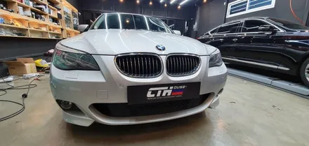 E60 BMW  5시리즈 실내 리얼카본랩핑을 입히다!